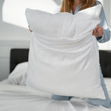 Hugged® Bambus putetrekk - Hvit