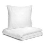 Hugged® Bambus sengetøy - Hvit